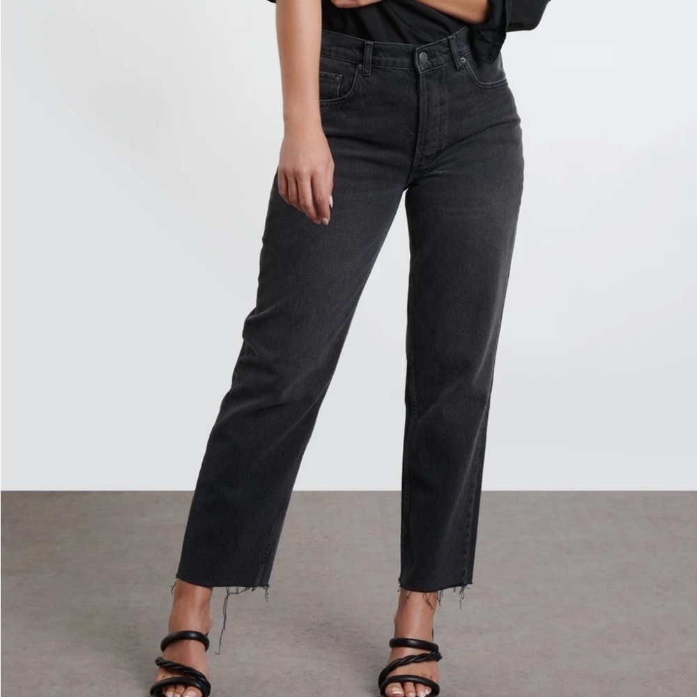 Boyish Jeans The Tommy Straight Leg Jeans in Space Odyssey Size 24 NWT